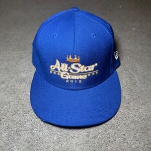 New Era 59FIFTY 2012 MLB All Star Game Fitted Hat Royal‎ Blue Size 7 3/8